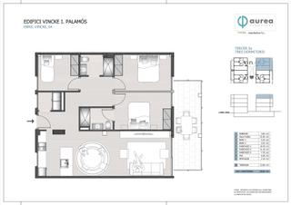 Piso en Carrer de la font 42i. 3 habitaciones con piscina comunitaria