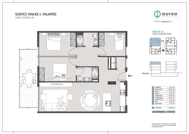 Foto 711b4be0-bb50-4a58-8f22-74e3dd6b2f6f. Etagenwohnung 90m<sup>2</sup> in carrer de la font 42i in Sant Joan - Vilarromà Palamós