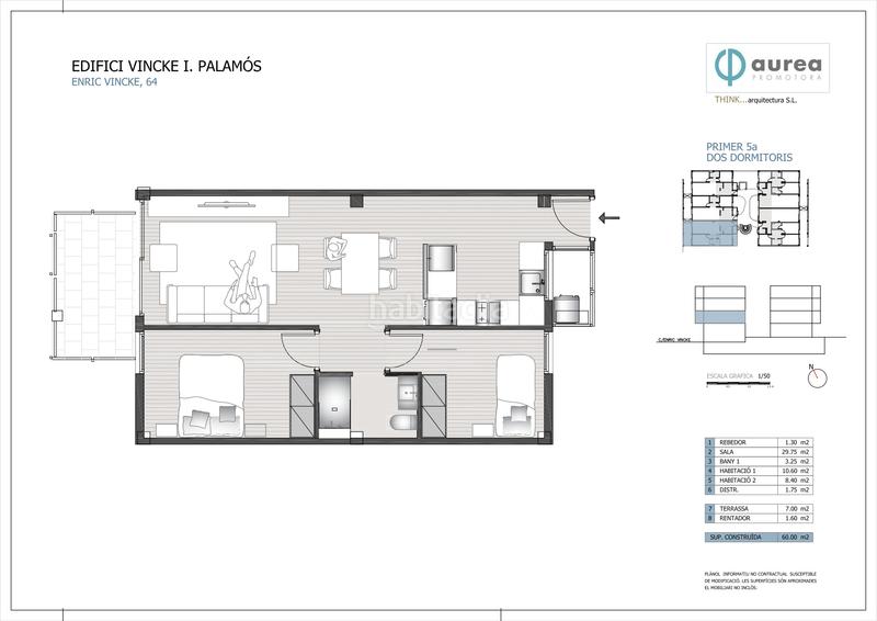 Foto c547a4a2-7c92-49fa-8faa-4c97c4ee6b9a. Etagenwohnung 90m<sup>2</sup> in carrer de la font 42i in Sant Joan - Vilarromà Palamós