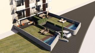Planta baja en Carrer de la font 26. Planta baja de obra nueva, exclusiva con jardín y piscina propia