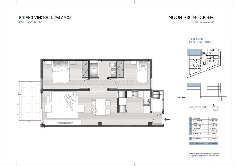 Foto f406202f-b4b5-4f86-bbe5-018c00c07d77. Penthouse 98m<sup>2</sup> in carrer de la font 42i in Sant Joan - Vilarromà Palamós