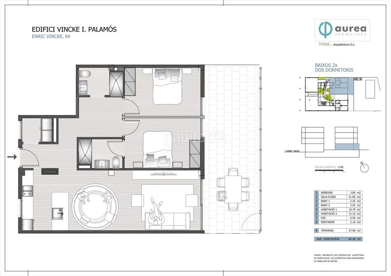 Foto fcf986ff-048d-4f9e-b626-c1b5f9686e20. Flat 63m<sup>2</sup> in carrer de la font 42i in Sant Joan - Vilarromà Palamós