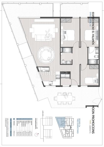 Foto 1659502c-dcaa-4400-92eb-edfd0cdffbe4. Flat 98m<sup>2</sup> in carrer de la font 42i in Sant Joan - Vilarromà Palamós