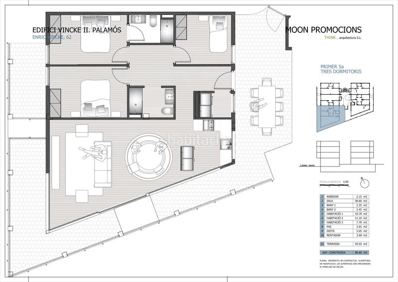 Foto 1c4265fe-e529-44e1-892f-a7a6beaaf66d. Flat 98m<sup>2</sup> in carrer de la font 42i in Sant Joan - Vilarromà Palamós