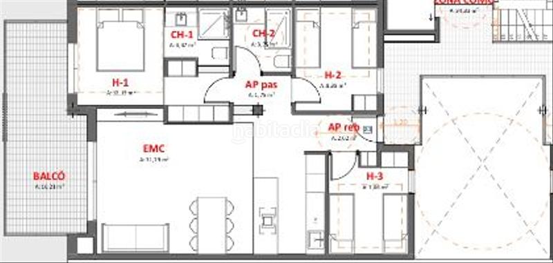 Foto b204c1f4-e68f-48f9-95c7-47b3a7938145. Piso  de obra nueva de 3 hab+ 2 baños, en el centro en Palamós