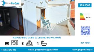 Appartamento in Centre. Amplio piso en centro de palamós