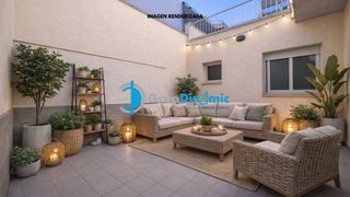 Etagenwohnung in Avinguda Catalunya. Planta baja construida en el a�o 2015 de 84m� con patio privado