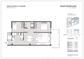Pis a Carrer de la font 42i. Obra nova amb pisicina comunitaria