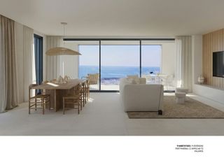 Ático en Carrer ample 68. Vista frontal al mar, 3 habitaciones y 2 baños. terrazas. piscin