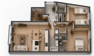 Flat in Carrer miguel de cervantes 32. Directo de promotor zona centro