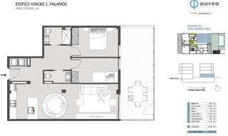 Piano terra in Carrer de la font 42i. Patio de 23m2 y piscina comunitaria
