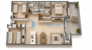 Pis a Carrer de la font 28i. Obra nueva palamós 3 habitaciones y 2 baños