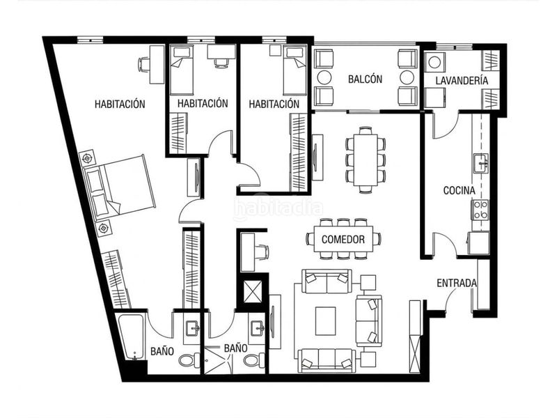 Foto f0f431b2-7737-4d65-b65d-4c09b1ed4fa2. Apartament amb calefacció aparcament a Caputxins-Ambulatori Vic