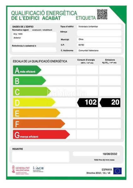 Foto c13a6a0b-da19-4613-a10e-8c1680c417e5. Casa in calle Oliva 26 in Oliva pueblo Oliva