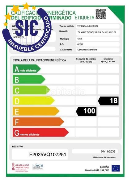 Foto fed139fb-1197-42d1-8117-561083fa4ebe. Appartamento in calle walt disney 12 in Oliva pueblo Oliva