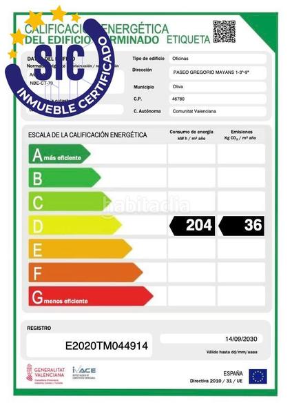 Foto 48a38b10-c0fe-40ea-8690-992b86100707. Appartamento in paseo de gregorio mayans y ciscar 1 in Oliva