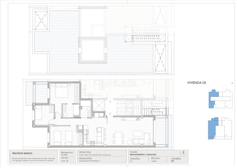 Foto e841d8aa-3641-47a9-82a6-a86afde0737c. Àtic amb aparcament piscina a Oliva playa Oliva