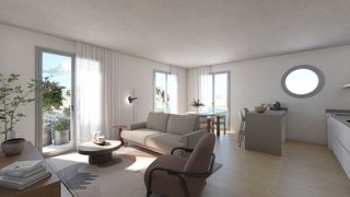 �tico en Carrer verge de n�ria 30. �ltim pis d�obra nova amb p�rquing a riudellots de la selva
