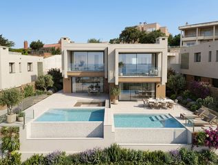 Maison jumelée  Avinguda mar menuda. Casa de obra nueva con piscina privada frente al mediterráneo ·