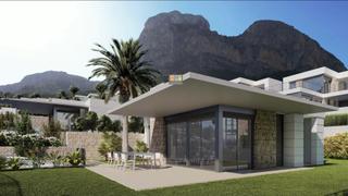 Xalet a Polop. Villas modernas de obra nueva en polop