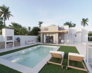 Xalet a Polop. Villa obra nueva con piscina en polop