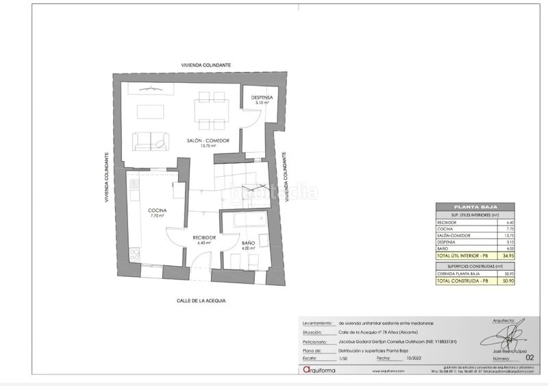 Foto 3fe523f4-bcd4-44b2-9dcf-2daa2dc09357. Casa adossada a Altea ciudad Altea