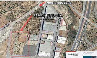 Terrain industriel à Calle florida 23. Venta solar pol. industrial cabanes