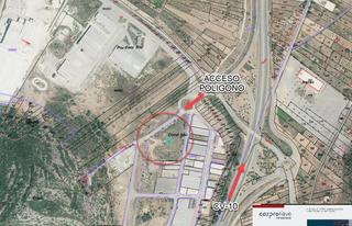 Terrain industriel à Avenida costa rica 45. Venta suelo industrial en cabanes