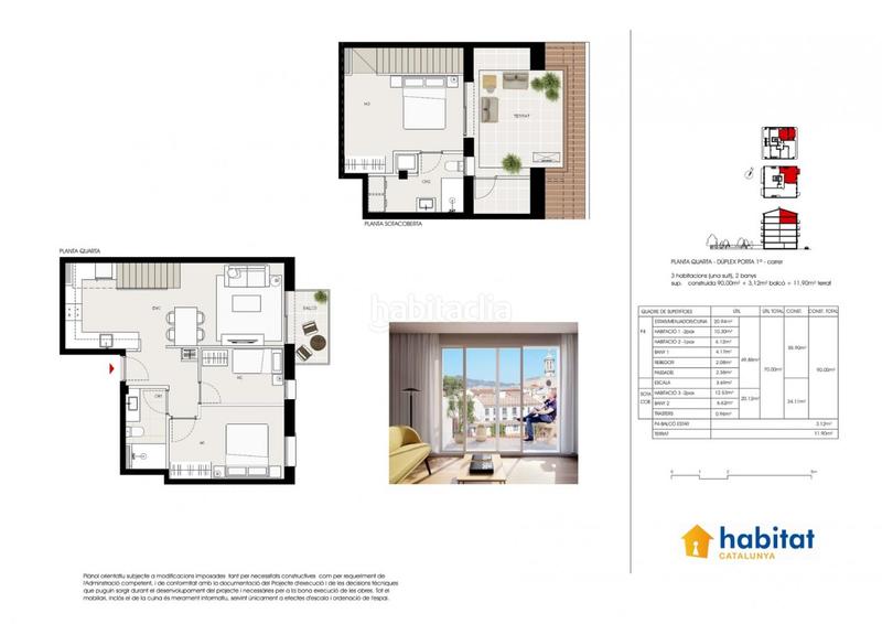 Foto 84b3d315-2b9f-4a61-b107-96d2882fc27f. Dúplex próxima promoción de obra nueva en el centro con jardin y piscina comunitaria en Esparreguera