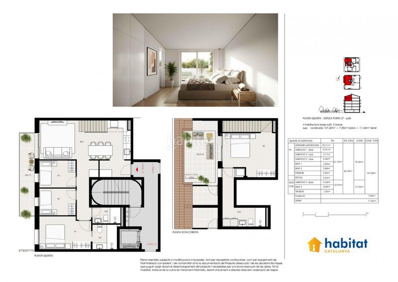 Foto eaca5d19-e70c-44c9-9b23-c887b071189e. Dúplex amb calefacció aparcament piscina a Nucli Urbà Esparreguera