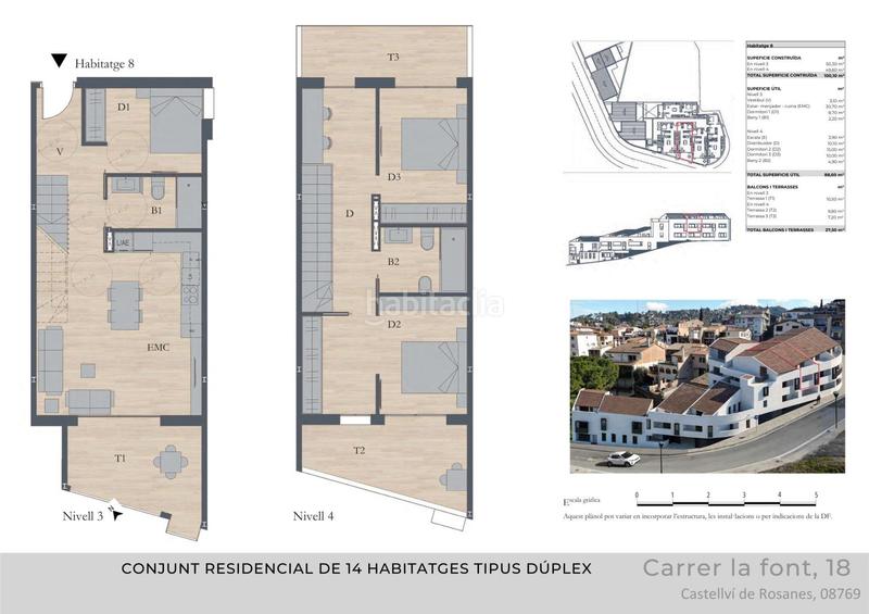 Foto 6fbb25c1-9551-42d5-a21e-0f2cc47e6b31. Zweistöckige wohnung mit heizung in Castellví de Rosanes
