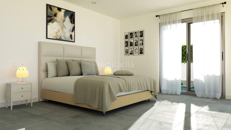 Foto 2f9bab59-5c18-48e3-86d7-b54f2354d6eb. Chalet villa de obra nueva con 3 dormitorios,2 baños, solárium y piscina privada. en Balsicas, murcia. en Torre - Pacheco
