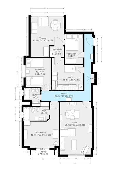 Foto d7964849-6e65-4434-9175-70c01043456a. Appartement dans Las Islas Sagunt