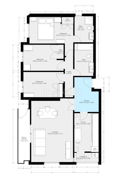 Foto c7acf661-1fdf-4e1b-ae5f-1a8f048e36cd. Flat with parking in San José-Los Metales Sagunt