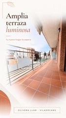 Pis a Centre. Obra seminueva con terraza+trastero+gimnasio+opcion plaza parqui