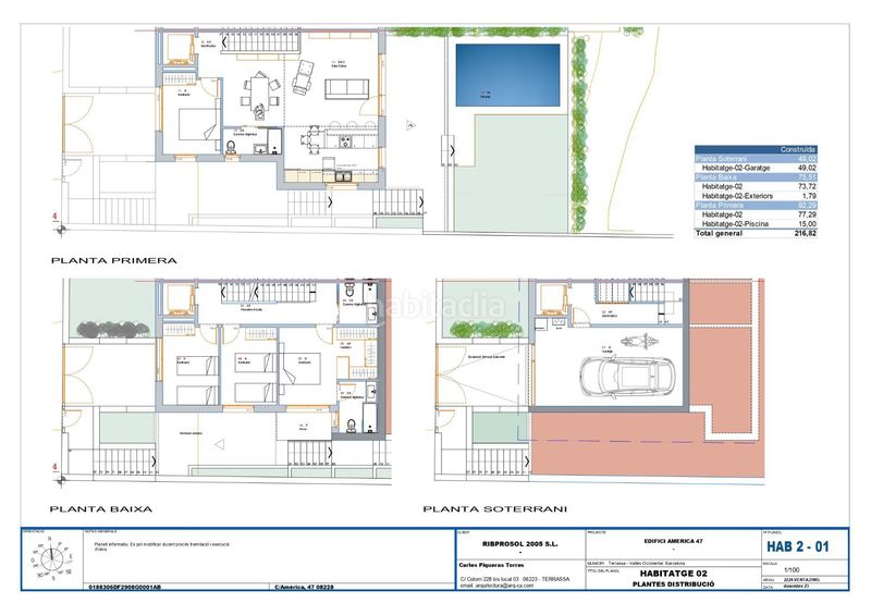 Foto e300b70f-e733-4c3c-9c03-d7cfe70f00ae. Casa adossada amb calefacció piscina a Can Parellada Terrassa