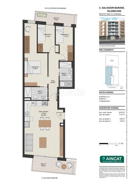 Foto f82bb997-bf68-4839-9064-ae22769bbe29. Appartement avec chauffage dans Torrent Ballester Viladecans