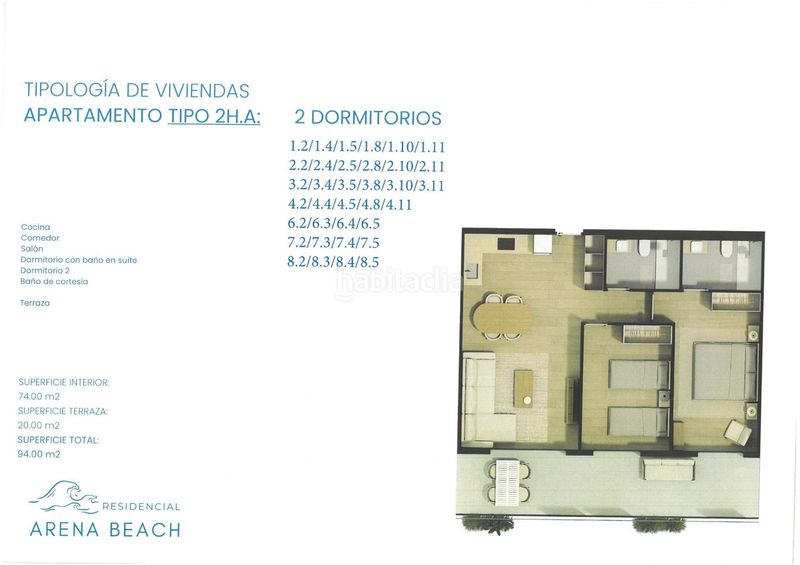 Foto e0374935-d849-4801-845c-b829b484eb95. Pis amb aparcament piscina a Moncófar Playa Moncofa