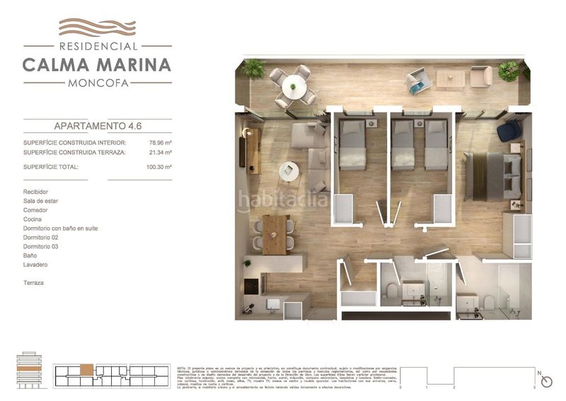 Foto 235014eb-ddc1-471e-bd02-1212c0c4eceb. Apartament amb calefacció aparcament piscina a Moncófar Playa Moncofa
