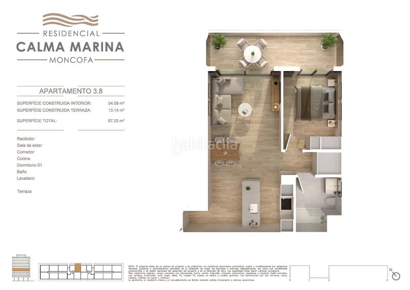 Foto a8c3d3af-10ec-40b4-a0af-3325976eaf4c. Apartament amb calefacció aparcament piscina a Moncófar Playa Moncofa