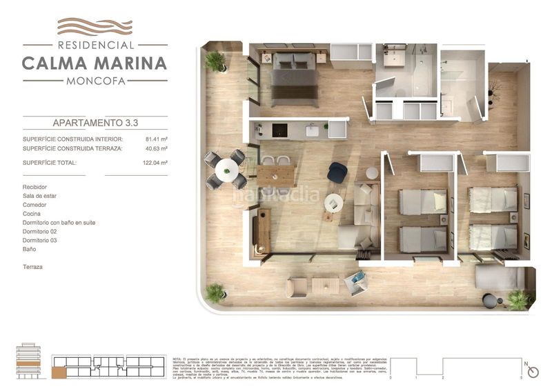 Foto e996715b-3116-4a22-bdd5-34364822aa28. Apartament amb calefacció aparcament piscina a Moncófar Playa Moncofa