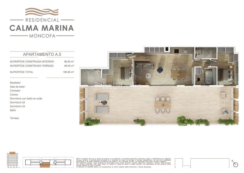 Foto 13151184-d3d8-40c7-8dad-3b68f3cd9c48. Apartament amb calefacció aparcament piscina a Moncófar Playa Moncofa