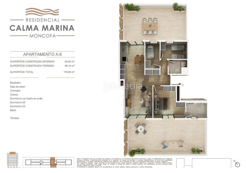 Foto bd20dbf8-51ae-4c11-98c4-24348fdc365c. Apartament amb calefacció aparcament piscina a Moncófar Playa Moncofa