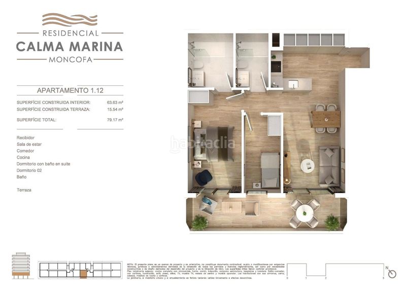 Foto f5603baa-e7fe-492b-a9ad-c7dce63880fb. Apartament amb calefacció aparcament piscina a Moncófar Playa Moncofa