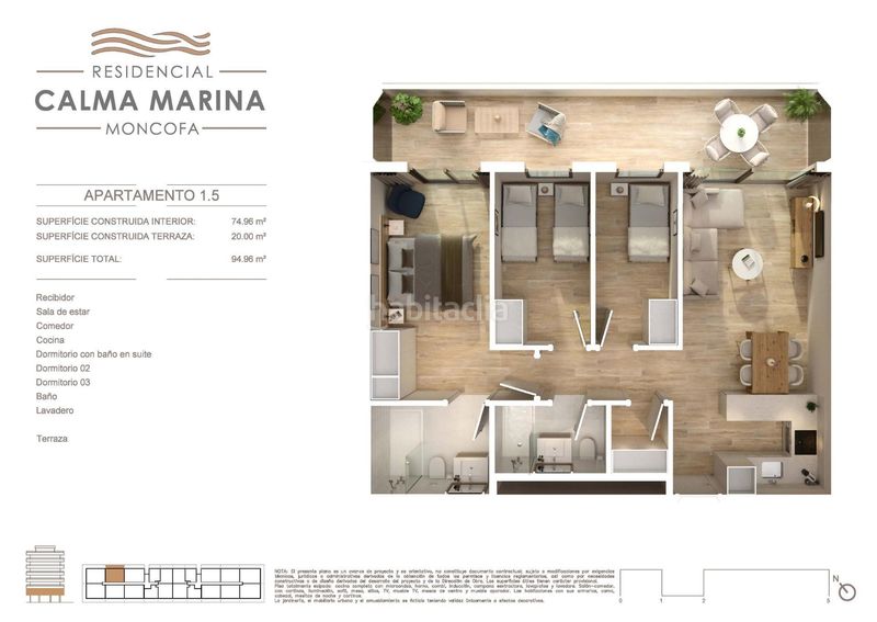 Foto f6bd7a3d-9194-47a2-a8e9-2c617ff9b130. Apartament amb calefacció aparcament piscina a Moncófar Playa Moncofa