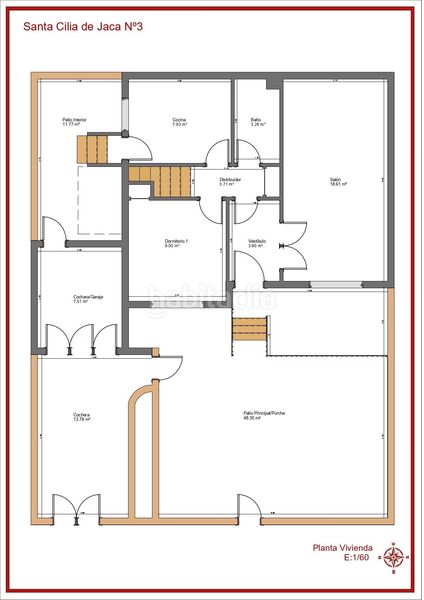 Foto d499d733-1e38-433e-b3f2-2d7125e4213a. Dúplex a calle sta.cilia de jaca-b.peral 3 a Barrio Peral-San Félix Cartagena