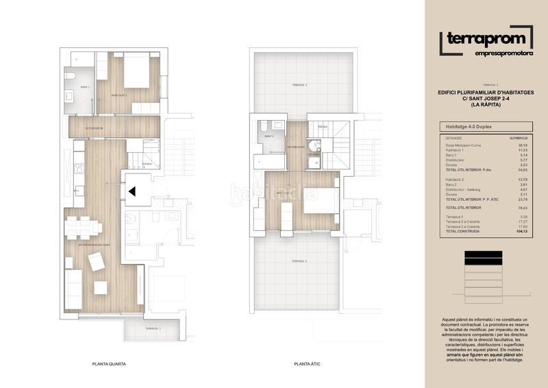 Foto 15593832-b432-42b4-b8f3-85608df93319. Pis 80m<sup>2</sup> amb calefacció a Nord Sant Carles de la Ràpita