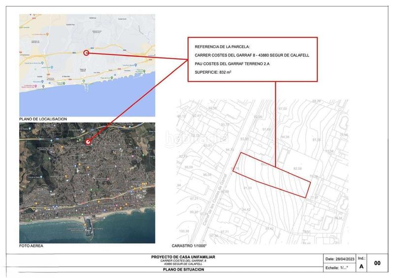 Foto bdcd9666-2e63-4ed1-a25c-9ea822dab2e4. Terrain résidentiel dans Segur de Calafell nucli urbà Segur de Calafell