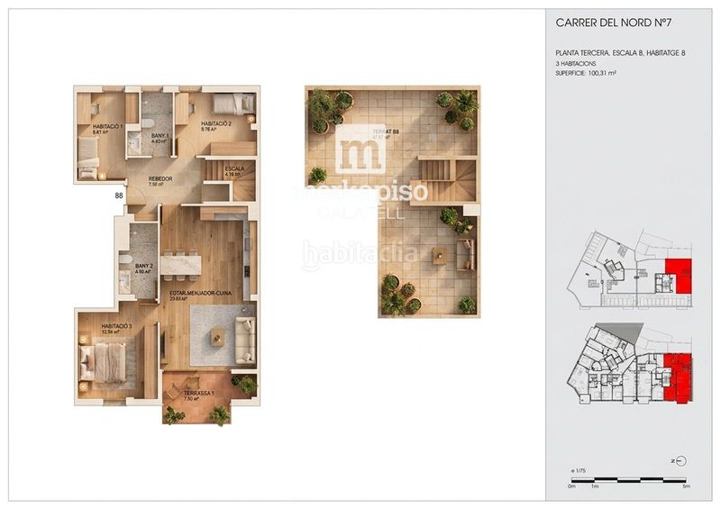 Foto bb472ee8-bf0b-486d-98bf-e3434eae1abf. Dúplex amb calefacció a Centre Torredembarra