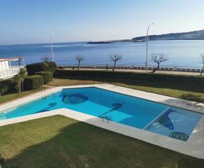 Pis a Passeig mar 17. Apartamento primera linia de mar con amplias terrazas y piscina